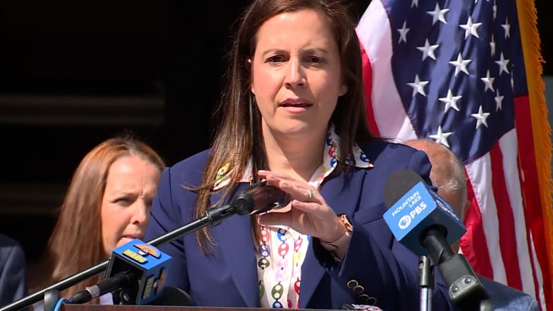 Rep. Elise Stefanik repeatedly booed during Plattsburgh event
