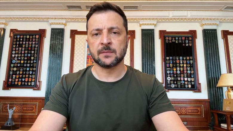 Zelenskyy urges U.S. to take ‘strong position’ with Russia