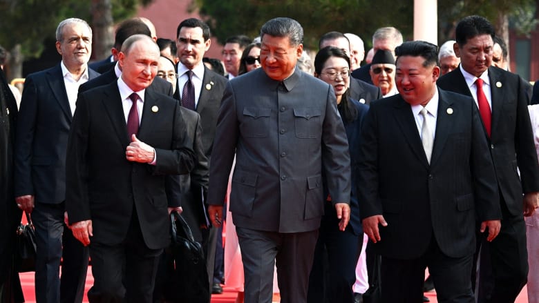 Leaders of Russia, North Korea, Iran Attend China's Military Parade