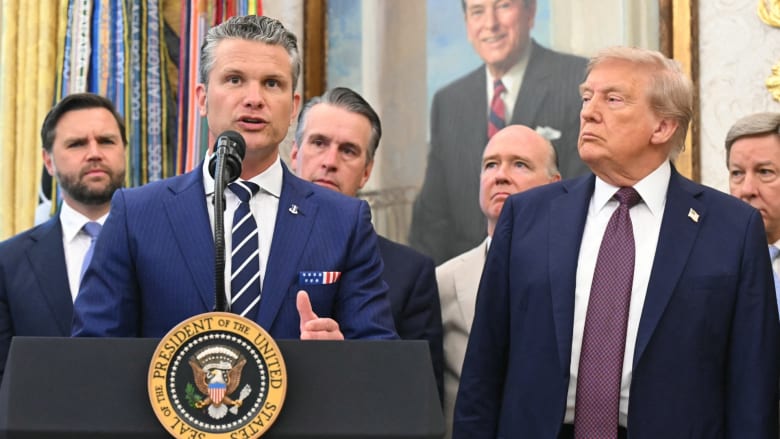 Trump to rebrand Department of Defense as Department of War