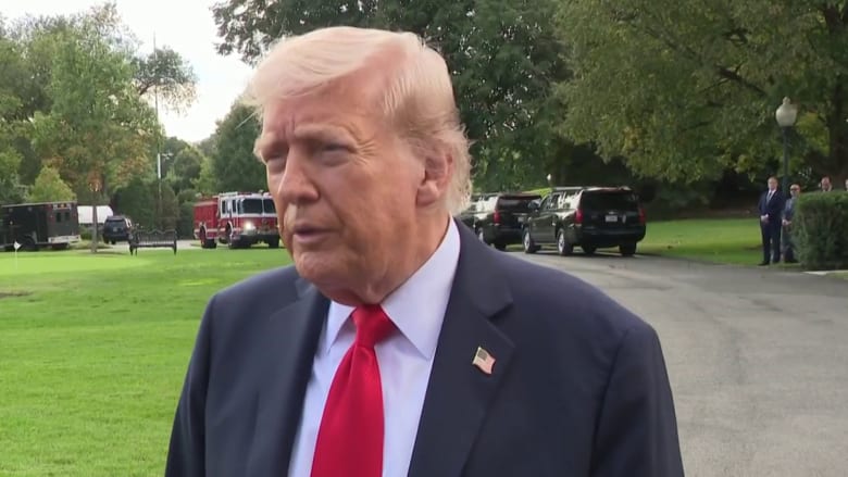 Trump says Charlie Kirk's wife is 'absolutely devastated'