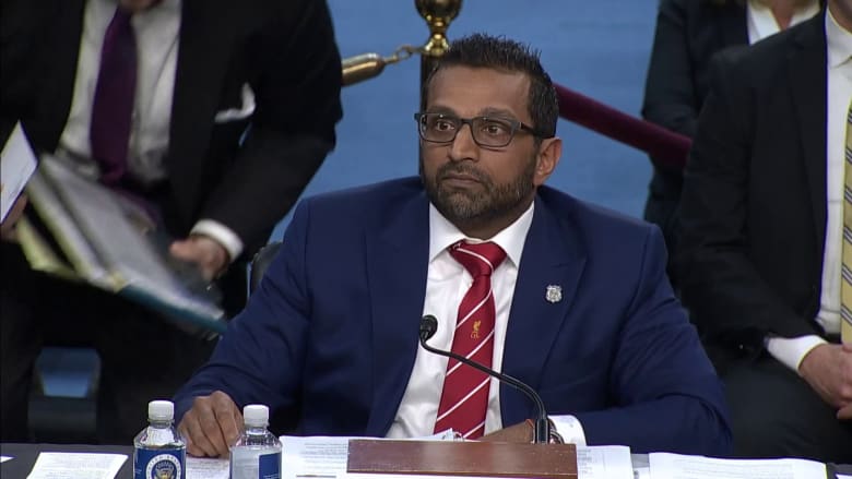 Sen. Graham pushes Patel to prevent violent rhetoric from spreading online