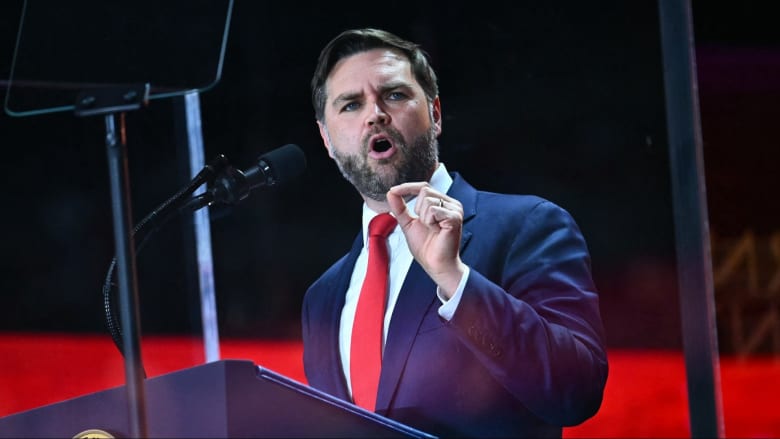 Vice President JD Vance honors Charlie Kirk at memorial