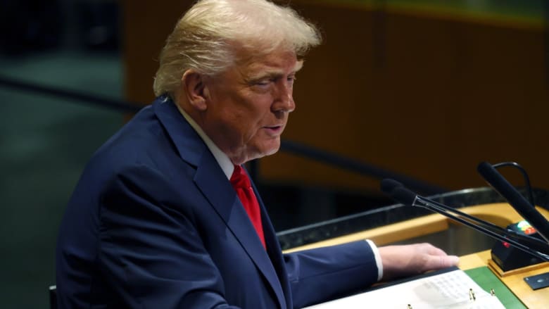 Trump criticizes European countries for buying Russian oil at United Nations