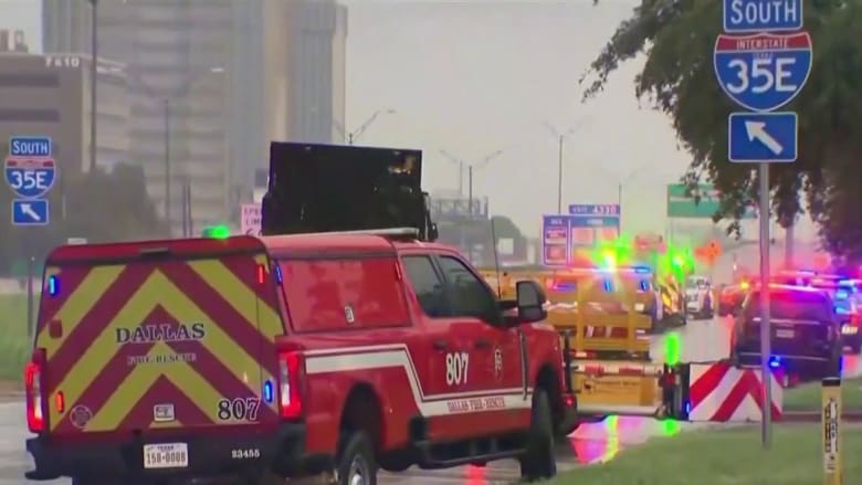 Witness says she took cover after hearing gunshots at Dallas ICE facility 