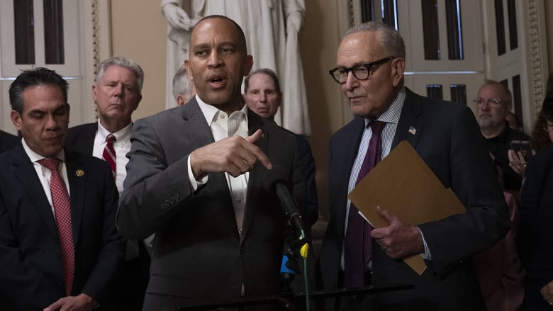 Schumer: Trump should not be 'pointing fingers of blame' for Kirk's death