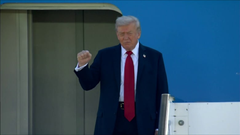 Trump arrives in Israel as first group of Israeli hostages is released