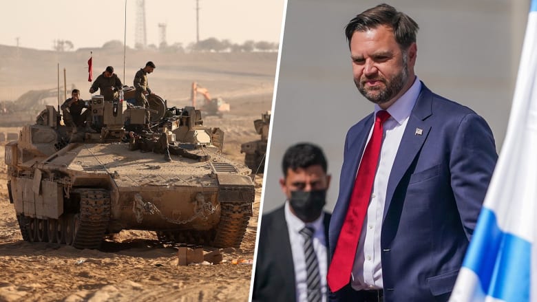 JD Vance Arrives in Israel as Gaza Deal Hangs in the Balance