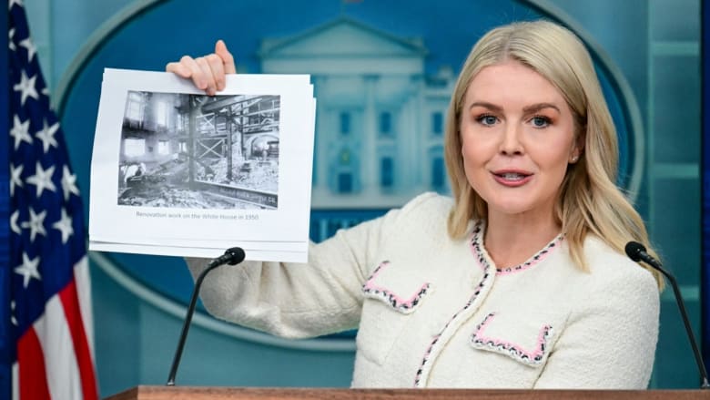 White House defends demolition of East Wing for new ballroom