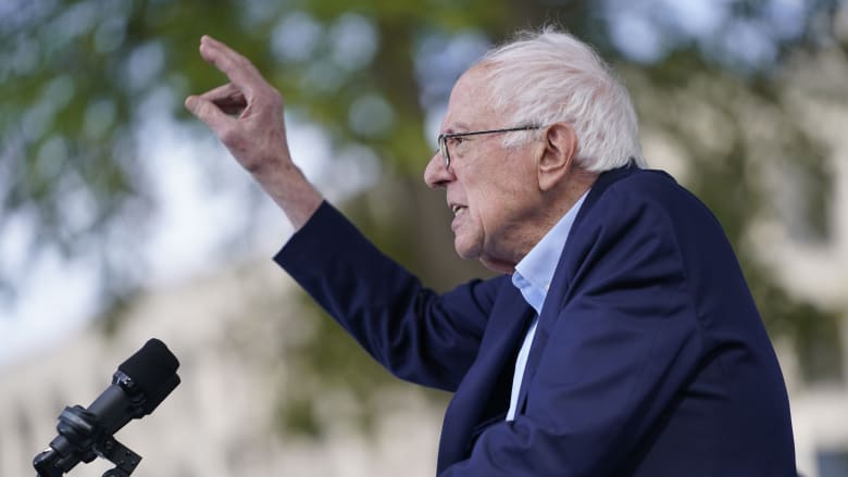 ‘We’re here because we love America,’ Sen. Bernie Sanders declares at ‘No Kings’ rally