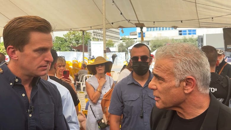 Israeli opposition leader weighs in on peace talks