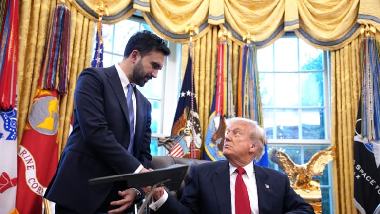 Trump says Mamdani will 'change' in office