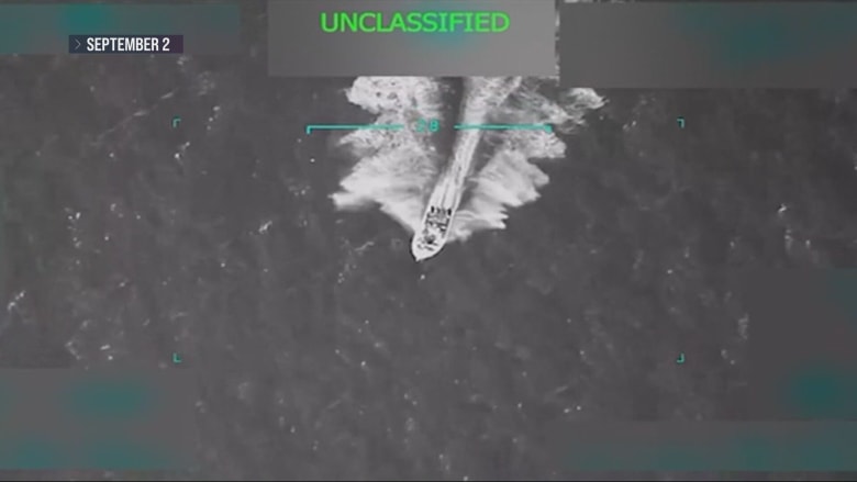 White House confirms second strike on alleged drug boat