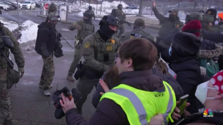 Protests and clashes grow following deadly ICE encounter