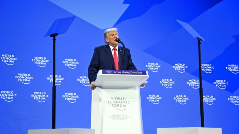 Trump says U.S. is 'helping' Venezuela at World Economic Forum