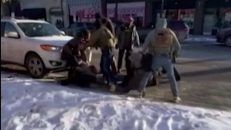 Video shows moments before man is fatally shot by federal officers in Minneapolis