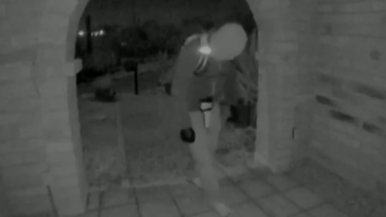 Video shows subject approaching Nancy Guthrie's home before dismantling doorbell camera