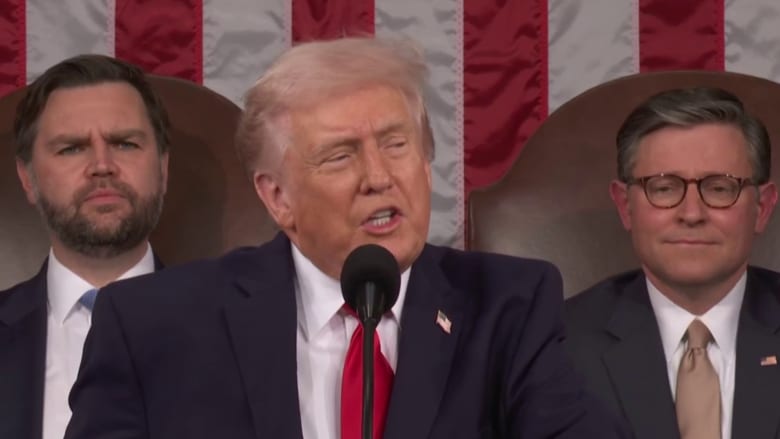 ‘Our enemies are scared,’ Trump says in State of the Union speech