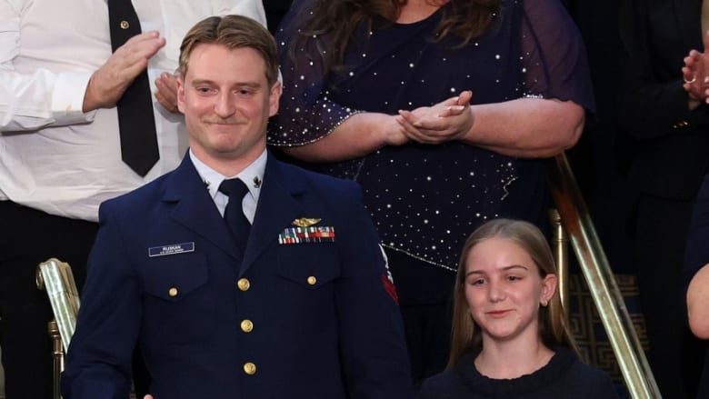 Trump praises Coast Guard swimmer for rescuing girls during Camp Mystic flood
