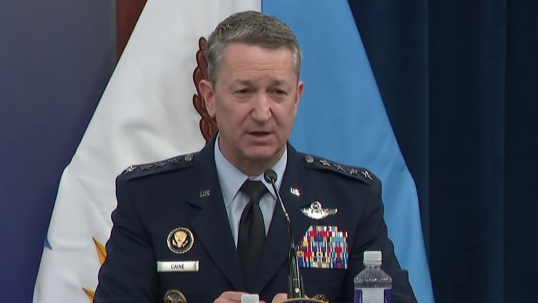 Gen. Caine breaks down the timeline of operation