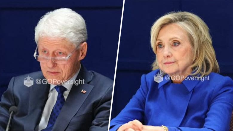 House committee releases videos of Clintons' Epstein testimony