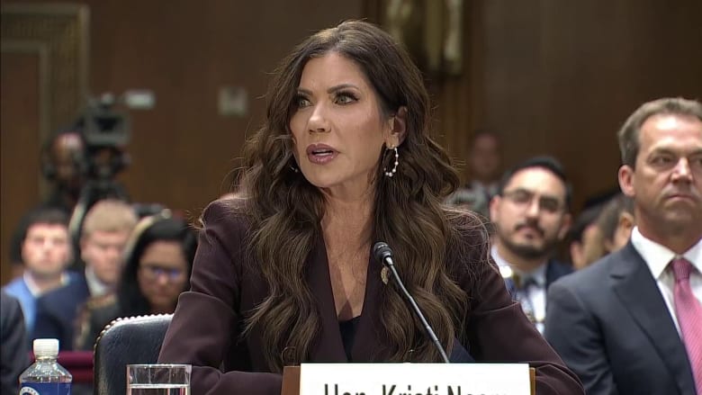 Noem touts Trump administration's immigration agenda in Senate testimony