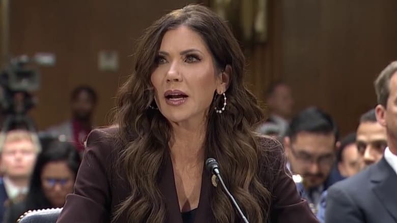 Kristi Noem dodges questions about calling Renee Good, Alex Pretti ‘domestic terrorists’