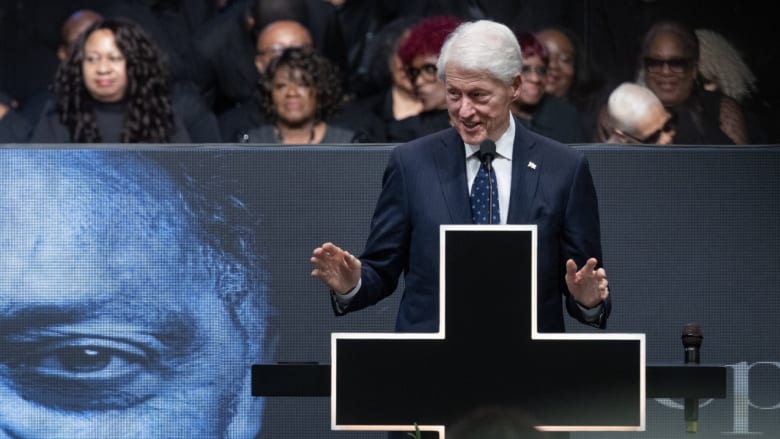 Clinton recalls Rev. Jesse Jackson's support for him and his family