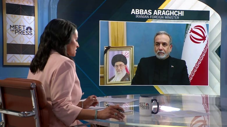 Iran foreign minister says 'we have a very good partnership with Russia’ amid Iran war