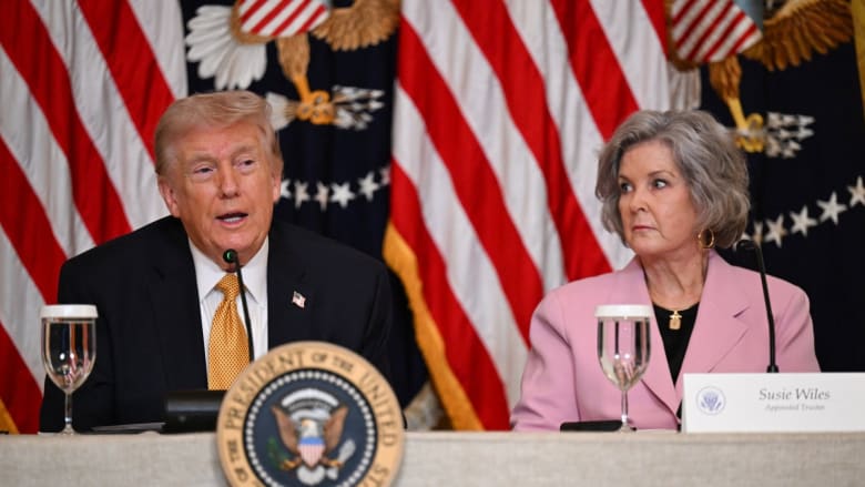 Trump says chief of staff Susie Wiles has been diagnosed with breast cancer