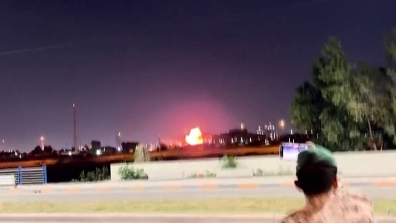 New video shows U.S. Embassy in Baghdad targeted by Iran