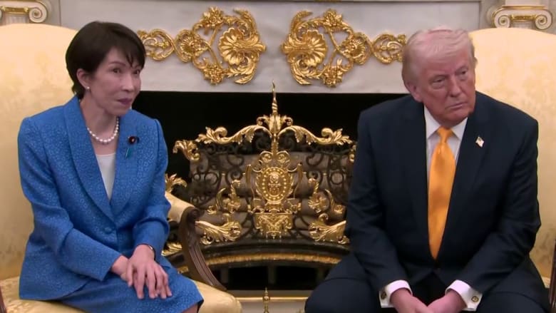 Trump makes a Pearl Harbor joke while meeting with the Japanese prime minister