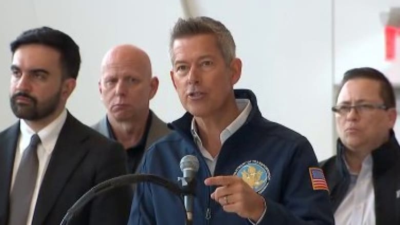 LaGuardia remains at reduced capacity after collision, Transportation Secretary Duffy says 