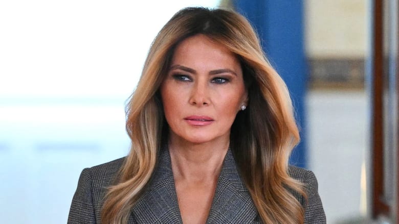 In surprise address, Melania Trump denies ties to Jeffrey Epstein
