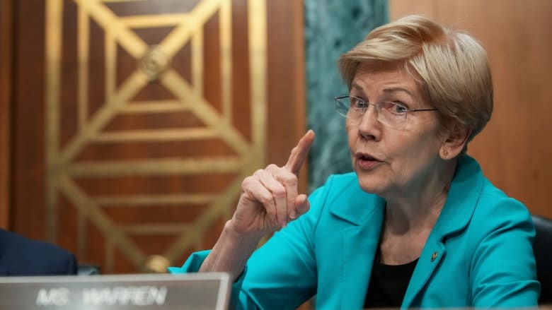 Sen. Warren says Kevin Warsh could be Trump's 'sock puppet' if confirmed