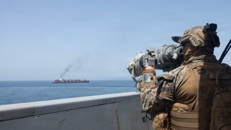 Iran Attacks Ships in Strait of Hormuz, Straining Fragile Ceasefire