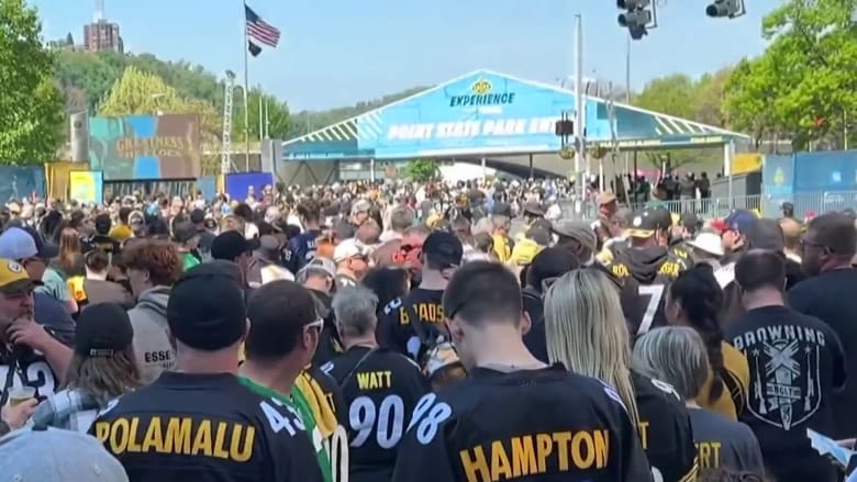 Pittsburgh buzzes with fans ahead of 2026 NFL draft