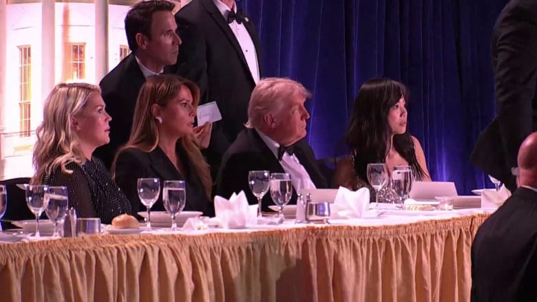 Trump evacuated from White House Correspondents' Dinner