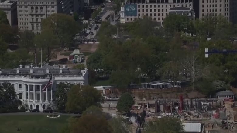 Trump renews calls for new White House ballroom after shooting