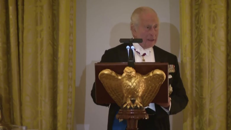 King Charles speaks on NATO partnership during toast