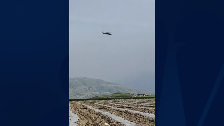 Video shows Iranians shooting at U.S. helicopter