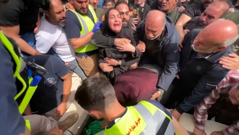 Funerals held for Lebanese aid workers killed in Israeli strikes prior to ceasefire