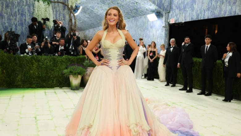 Blake Lively dons archival Versace gown at Met Gala 