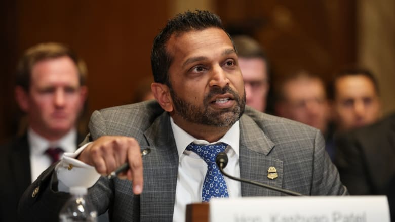 Van Hollen questions FBI Director Patel about alleged drinking problems