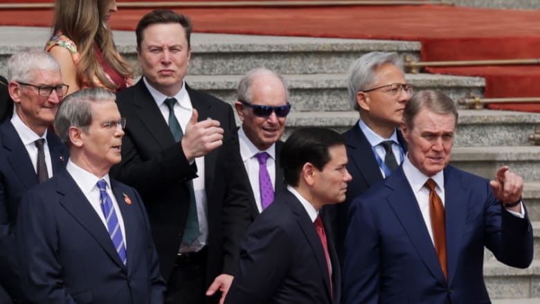 Trump's invite of top CEOs is a 'posturing' from the U.S. on making a China deal
