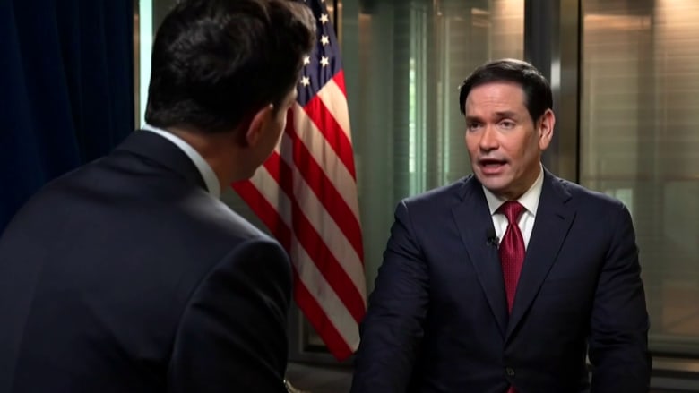 Marco Rubio says 'we're not asking for China's help' with Iran