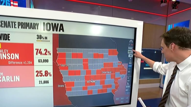 Kornacki breaks down results for projected winners in New Jersey and Iowa primaries