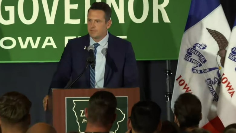 Zach Lahn says ‘wealthy donors’ won't decide Iowa's future