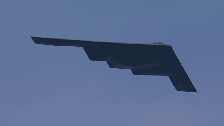 U.S. Air Force displays stealth bomber and other aircrafts in Sail4th 250