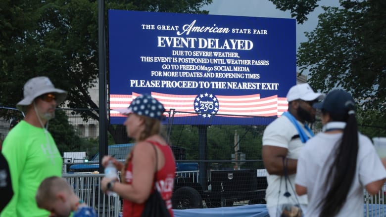 Special Report: Severe weather affects July Fourth events in D.C., New York and Philadelphia